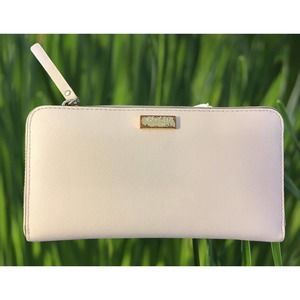 Kate Spade  Saffiano Leather Continental Zip Around Wallet